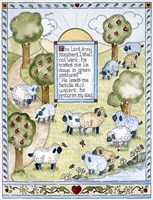 The Lord Is My Shepherd Fine Art Print
