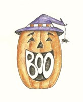 Boo Pumpkin Fine Art Print