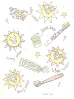 Dental Shiny Smiles Fine Art Print