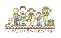 Celebrate Kids Fine Art Print