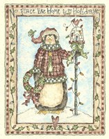 No Place Like Home Penguin Fine Art Print