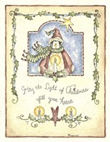 May The Light Penguin Fine Art Print