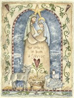 Unto Us Is Born A Savior Fine Art Print