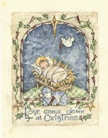 Love  Came Down At Christmas Fine Art Print