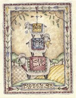 Faith, Hope, Love, Blessings Fine Art Print