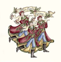 Ten Pipers Piping Fine Art Print