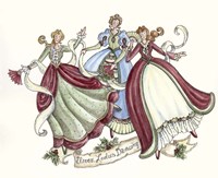 Eleven Ladies Dancing Fine Art Print
