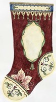 Red Stocking For Portrait Fine Art Print