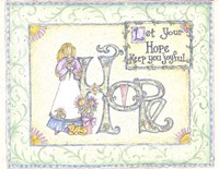 Let Your Hope Keep You Joyful Fine Art Print
