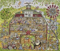 Barn Cats Fine Art Print