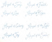 Angel Wording Fine Art Print