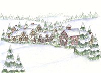 Houses Fine Art Print