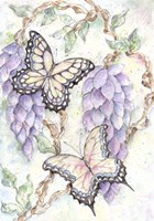 Butterflies and Vine Fine Art Print