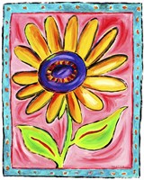 Yellow Sunflower Fine Art Print