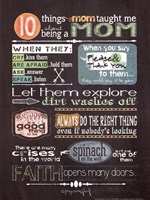 Reminders From Mom Fine Art Print
