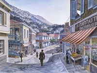 Pink House On Navarino St. Fine Art Print