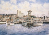 Coleman Docks, c.1911 Fine Art Print