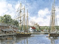 The Marshall Toothpick Factory Framed Print