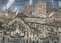 Greely Square, N. Y. C.  , c.1896 Fine Art Print