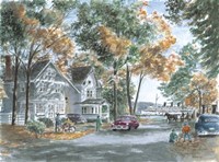 Autumn On Gwenn Dr. Fine Art Print