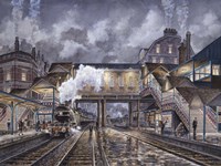 Night Train To Edinbourough Fine Art Print