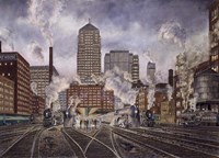 20Th Century Ltd., Leaving Chicago Fine Art Print