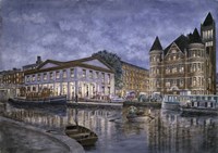 Syracuse,  The Weighlocks And City Hall Fine Art Print