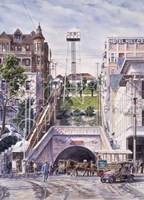 Angel's Flight, c.1906 Fine Art Print