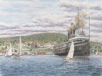 Greater Detroit Framed Print