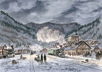 Home For The Holidays Fine Art Print