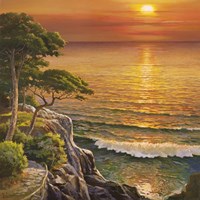 Tramonto sul Mediterraneo Fine Art Print