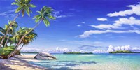 Spiaggia Tropicale Fine Art Print