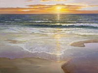 Alba sulla Battigia Fine Art Print