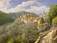Borgo Degli Ulivi Fine Art Print