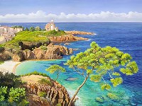 Costa del Mediterraneo Fine Art Print
