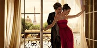 Lovers in Paris Fine Art Print