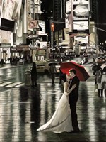 Romance in New York (Detail) Fine Art Print