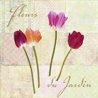 Fleurs du Jardin Fine Art Print