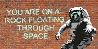 Floating Through Space Fine Art Print