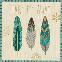 Cool Feathers IV Fine Art Print