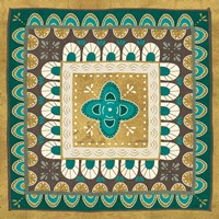 Cool Feathers Tiles I Fine Art Print