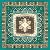 Cool Feathers Tiles II Fine Art Print