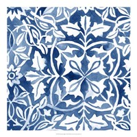 Watercolor Indigo I Fine Art Print