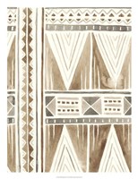 Tribal Impressions I Fine Art Print