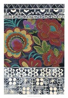 Batik Embroidery I Fine Art Print
