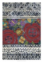 Batik Embroidery II Fine Art Print