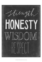 Chalkboard Faith III Fine Art Print