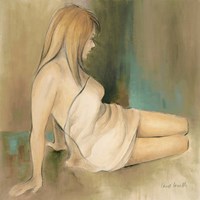 Waking Woman II (green) Fine Art Print