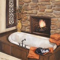 Fireplace Escape I Fine Art Print