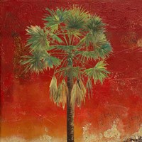 La Palma on Red IV Fine Art Print